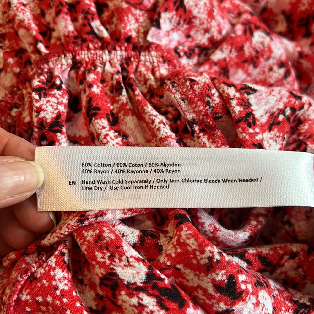 BOG COLLECTIVE PINK AND RED FLORAL JUMPSUIT - Picture 9 of 9